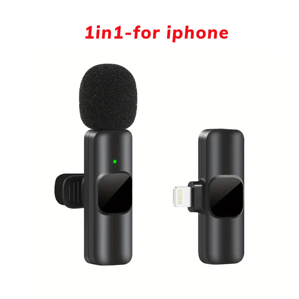 Professional Wireless Lavalier Microphone 