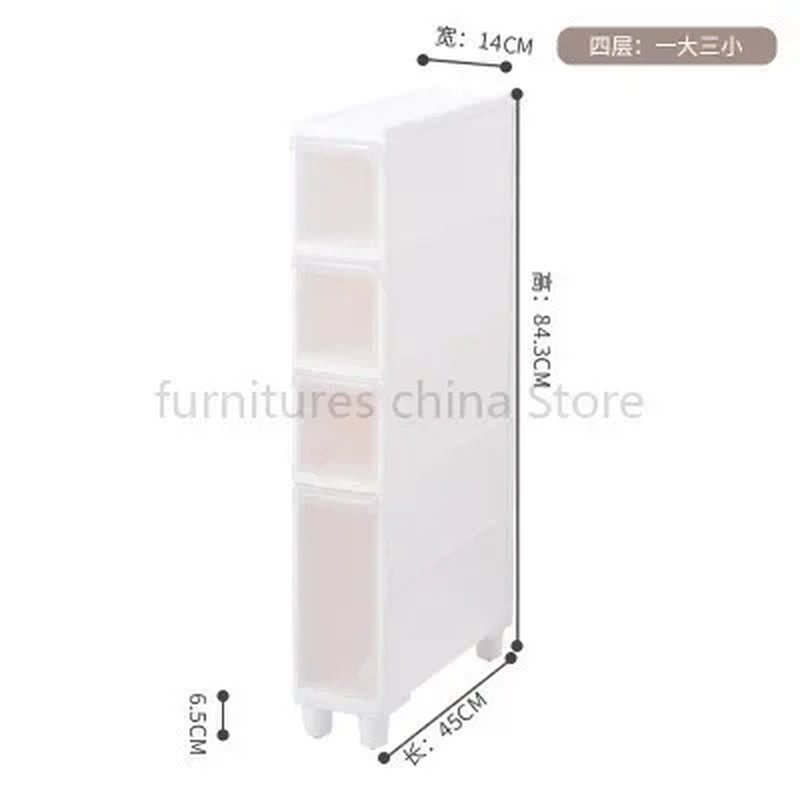 Special Offer Storage Rack, Multi-Layer Kitchen Bathroom Organizer, Floor Mounted Waterproof Side Cabinet, Space-Saving Design