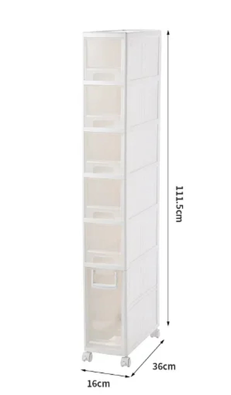 Special Offer Storage Rack, Multi-Layer Kitchen Bathroom Organizer, Floor Mounted Waterproof Side Cabinet, Space-Saving Design