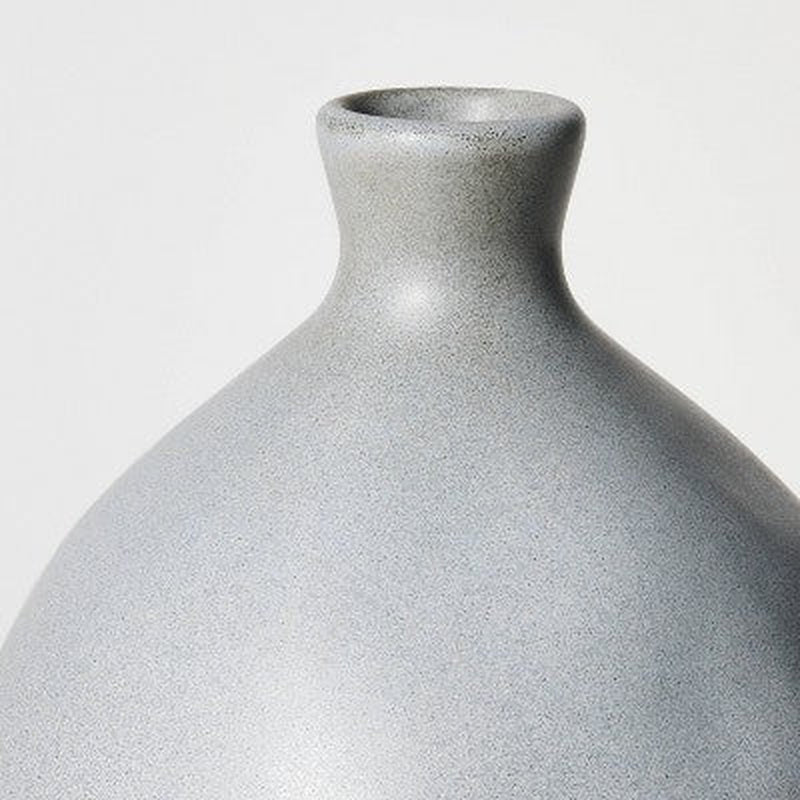 Gray Ceramic Slate Vase – Designed by Studio McGee for Threshold