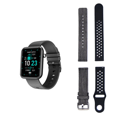 Advanced Smartwatch + 3 Stylish Bands – Your Wellness, Your Way