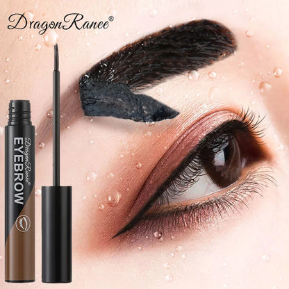 Peel-Off Waterproof Tint Eyebrow Gel Makeup Long Lasting  Enhancers Liquid Gel Tear Wear Easy Natural Brown Gray Tattoo