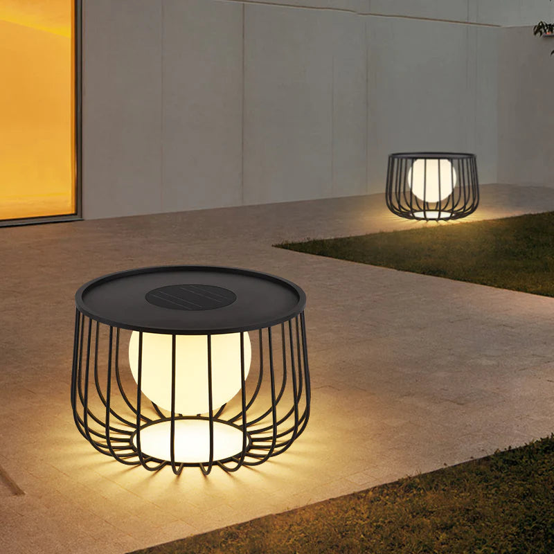 Solar Powered Glow Garden Table – Illuminate Your Outdoor Oasis