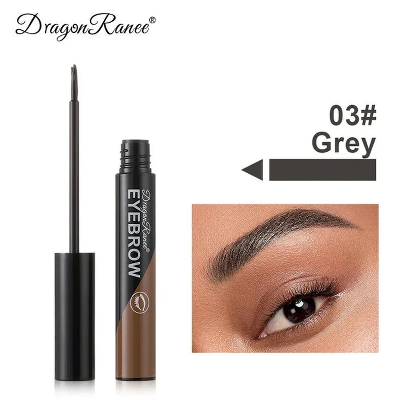 Peel-Off Waterproof Tint Eyebrow Gel Makeup Long Lasting  Enhancers Liquid Gel Tear Wear Easy Natural Brown Gray Tattoo