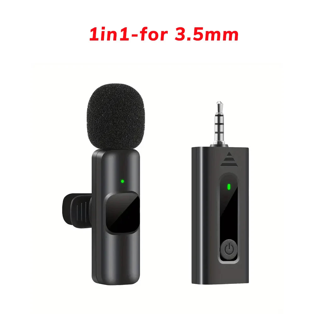 Professional Wireless Lavalier Microphone 