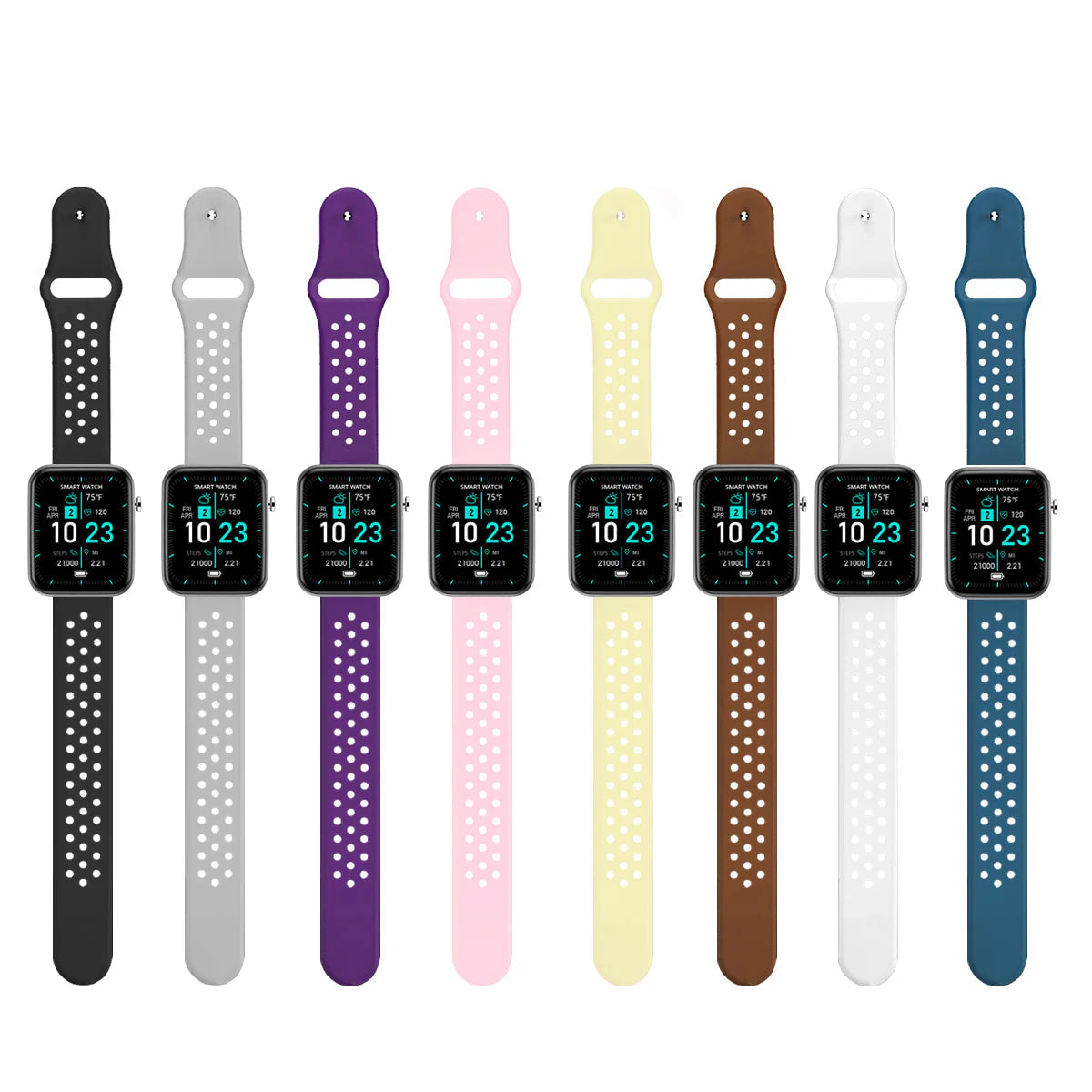 Advanced Smartwatch + 3 Stylish Bands – Your Wellness, Your Way