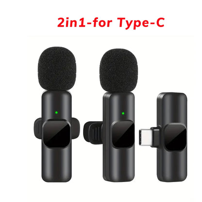 Professional Wireless Lavalier Microphone 