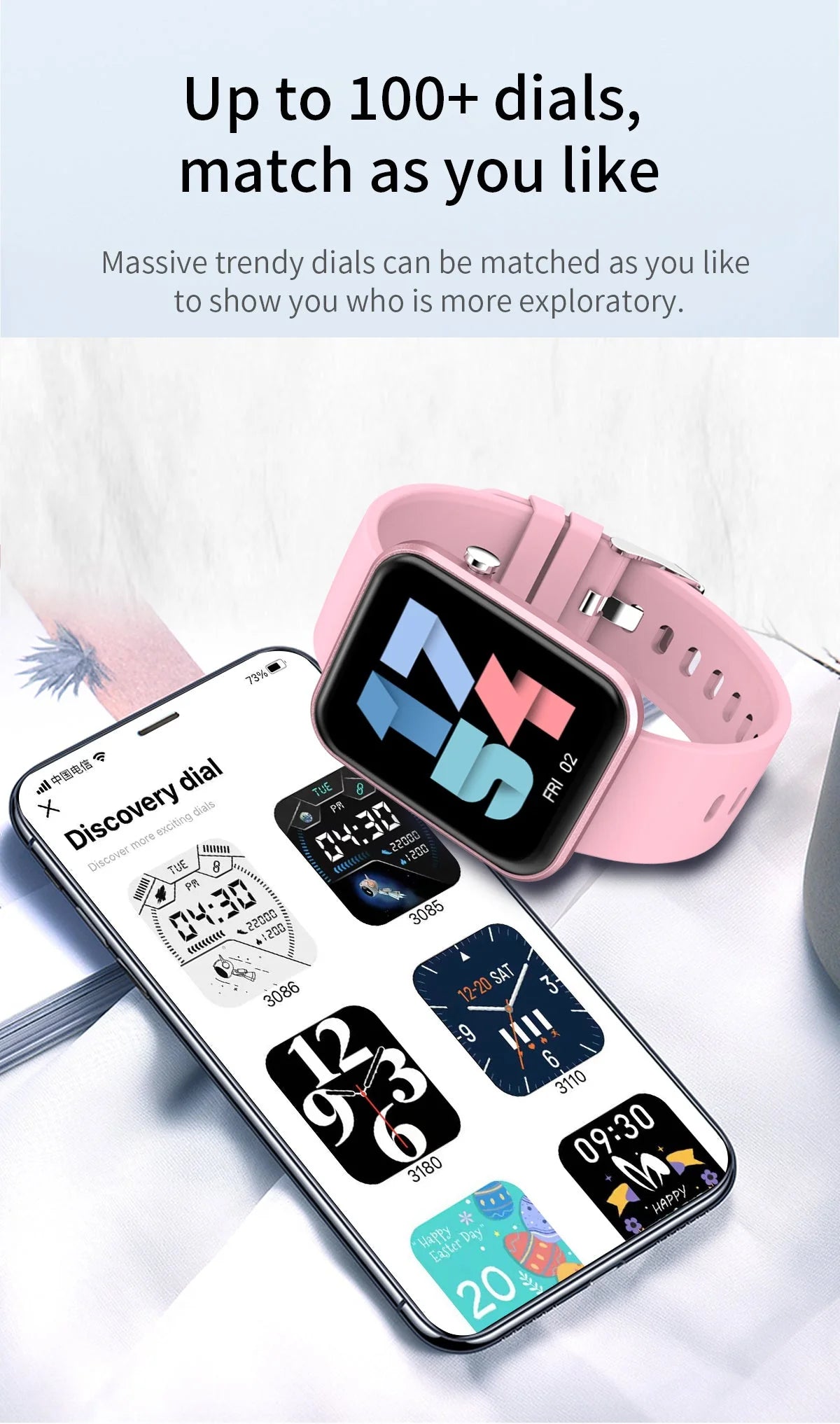 Advanced Smartwatch + 3 Stylish Bands – Your Wellness, Your Way