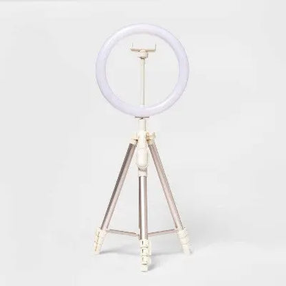 Heyday Stone White Ring Light with Tripod - Perfect for Flawless Lighting