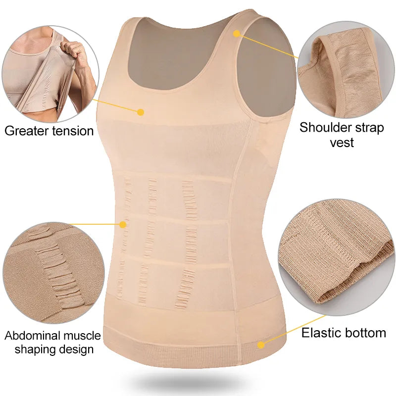 SleekFit™ Men's Body Sculpting Vest