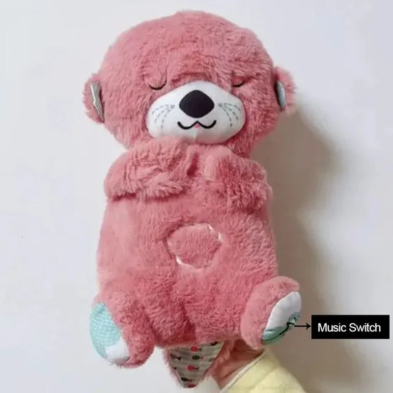 Bear Otter Plush Soothing Music & Light Sleep Companion for Babies & Kids - Gift Toy