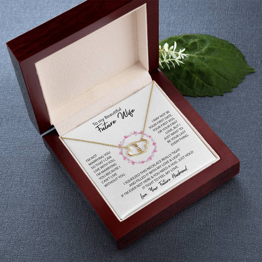 To My Beautiful Wife Everlasting Love Necklace