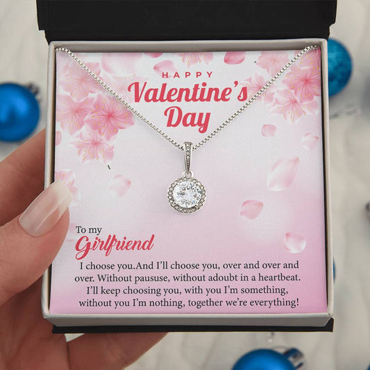 Happy Valentine Day Eternal Hope Necklace