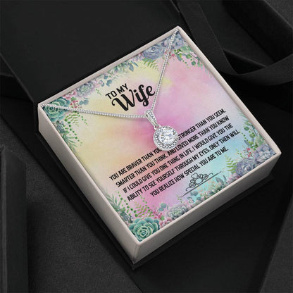 To My Wife Eternal Hope Necklace