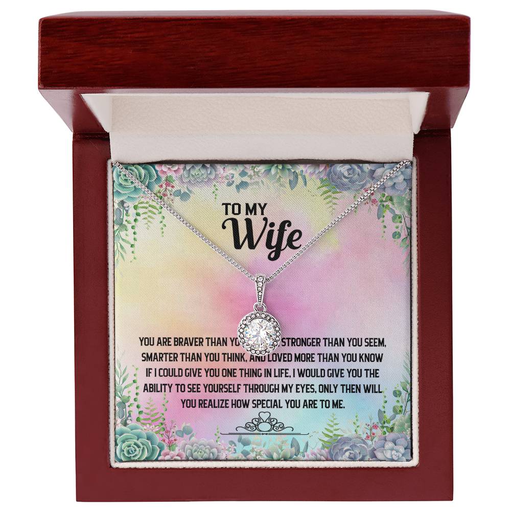 To My Wife Eternal Hope Necklace