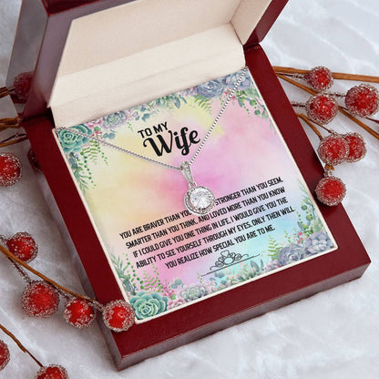 To My Wife Eternal Hope Necklace