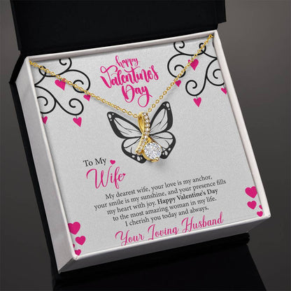 Happy Valentines Day Alluring Beauty Necklace