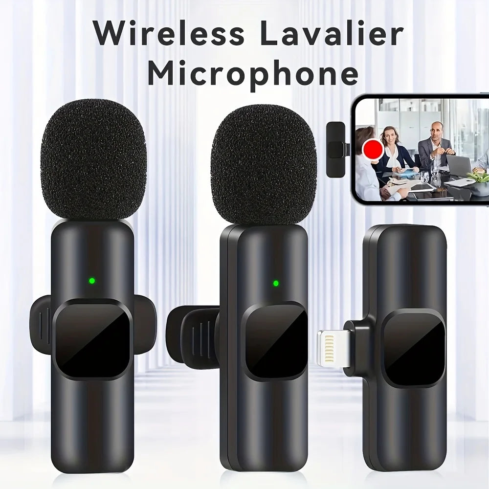 Professional Wireless Lavalier Microphone 