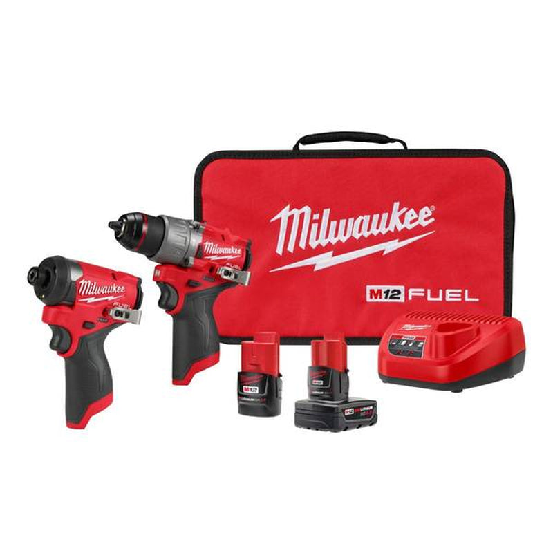 MILWAUKEE M12 FUEL 2-Tool Combo Kit: Compact Power Redefined