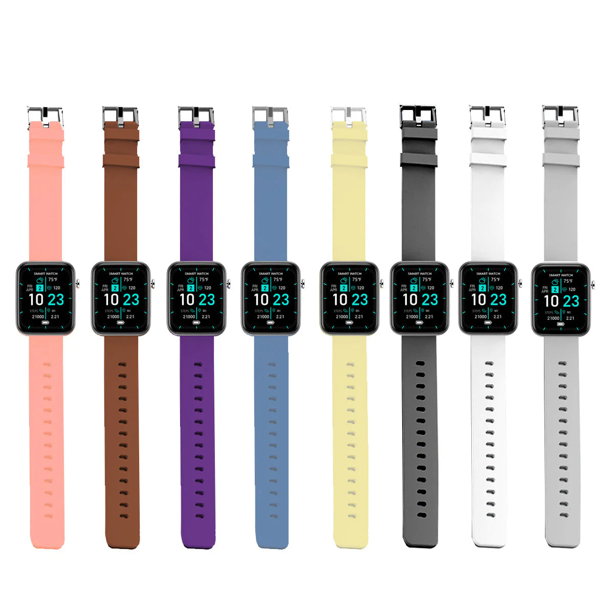 Advanced Smartwatch + 3 Stylish Bands – Your Wellness, Your Way