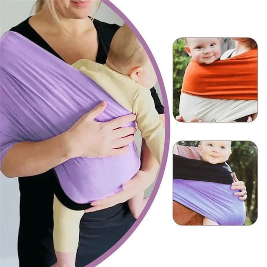 Soft & Stretchy Baby Carrier: Perfect for Newborns and Toddlers!