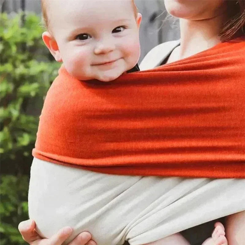 Soft & Stretchy Baby Carrier: Perfect for Newborns and Toddlers!