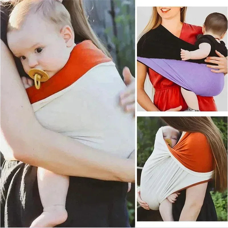 Soft & Stretchy Baby Carrier: Perfect for Newborns and Toddlers!