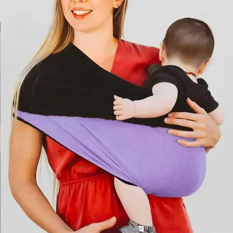 Soft & Stretchy Baby Carrier: Perfect for Newborns and Toddlers!